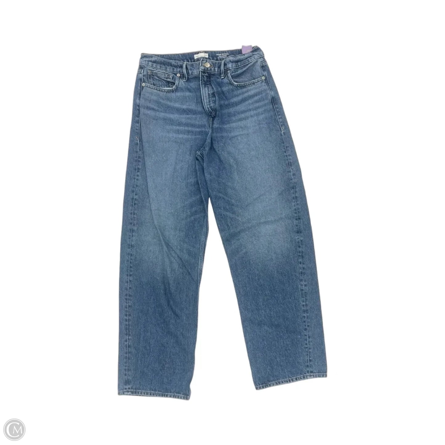 Jeans Wide Leg By Good American In Blue Denim, Size: 10
