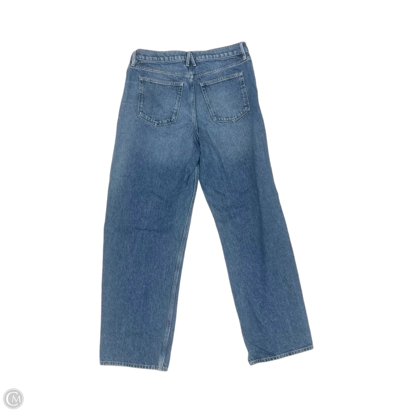 Jeans Wide Leg By Good American In Blue Denim, Size: 10