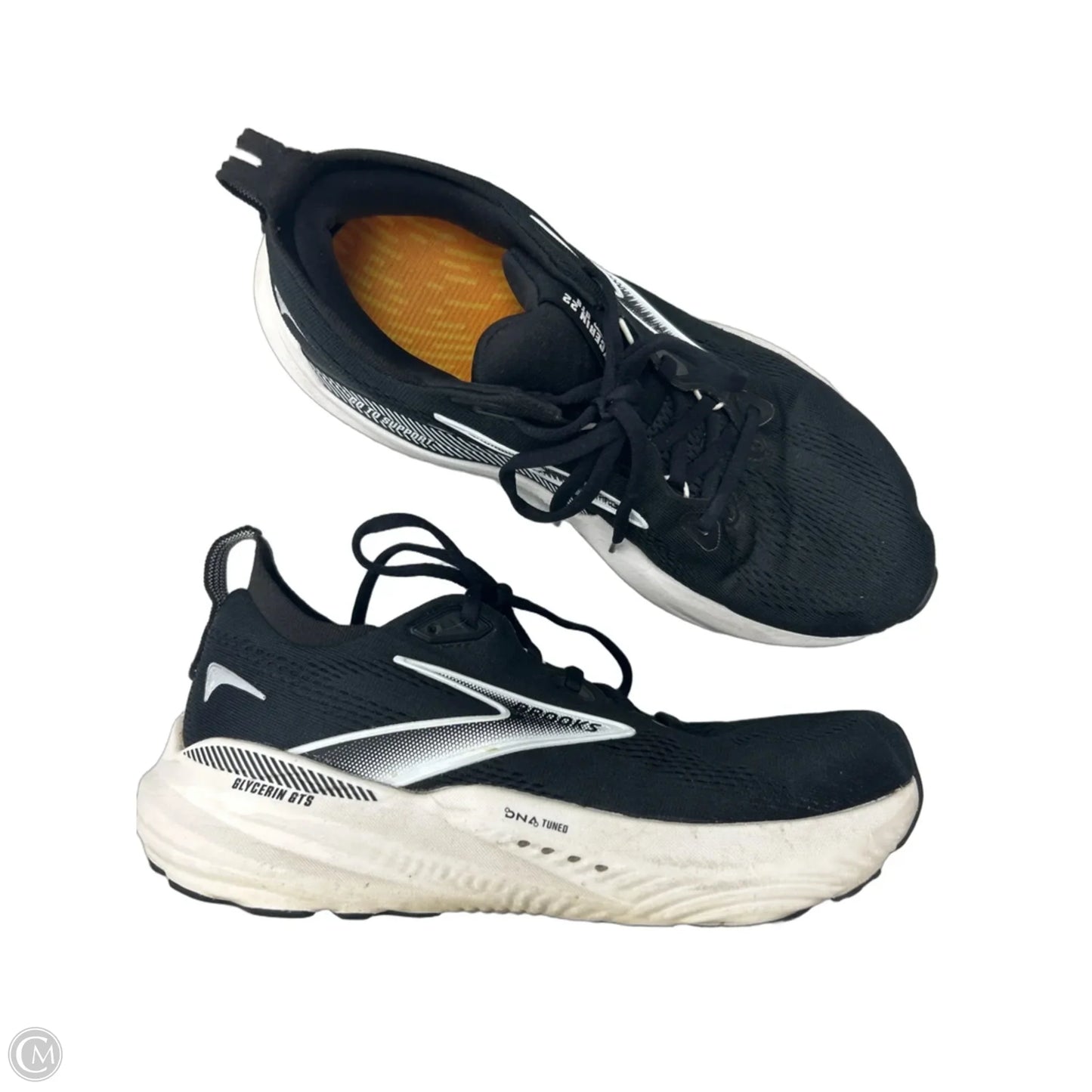 Shoes Athletic By Brooks In Black, Size: 9.5
