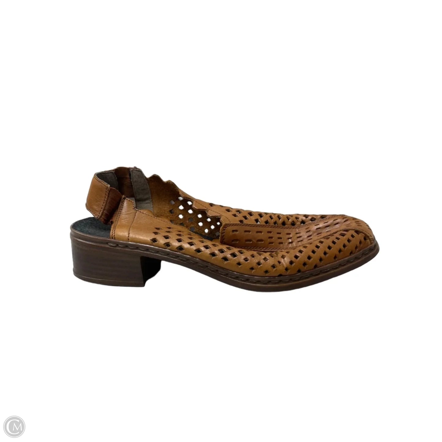 Shoes Heels Block By Riekers In Brown, Size: 9.5