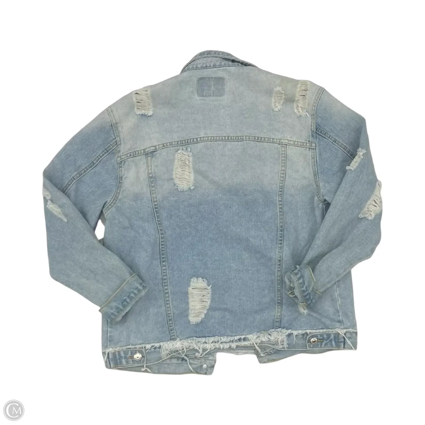 Jacket Denim By Cmf In Blue Denim, Size: Xs