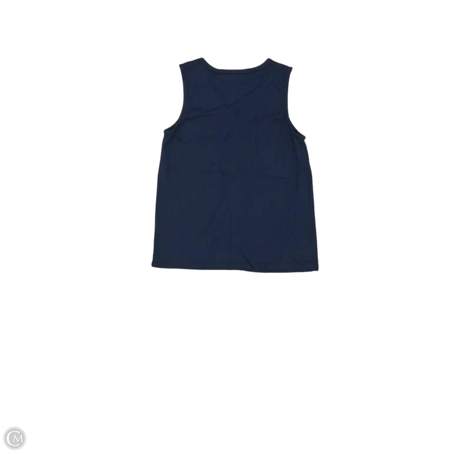 Top Sleeveless By Karen Scott In Blue, Size: M
