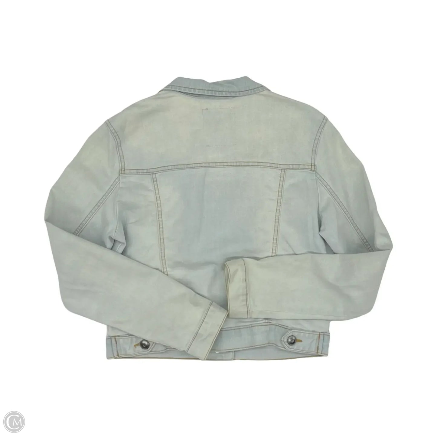 Jacket Denim By Clothes Mentor In Blue Denim, Size: S