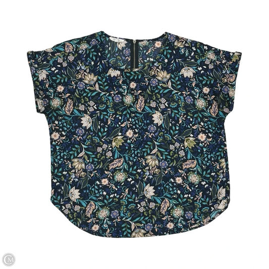 Blouse Sleeveless By Maurices In Blue, Size: M