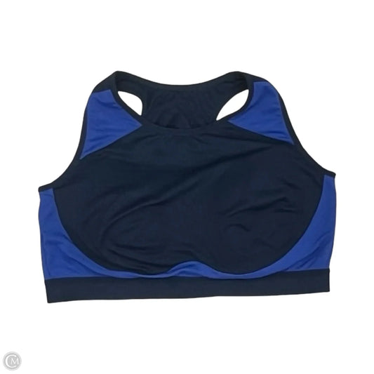 Athletic Bra By Crane In Blue, Size: Xl