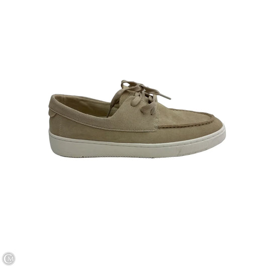 Shoes Flats By Toms In Tan, Size: 13
