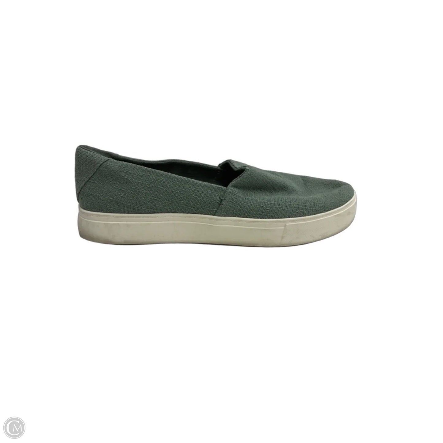 Shoes Flats By Toms In Green, Size: 10