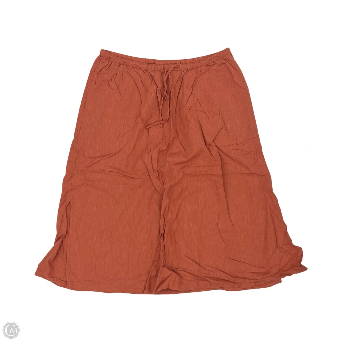Skirt Maxi By Universal Thread In Orange, Size: Xxl