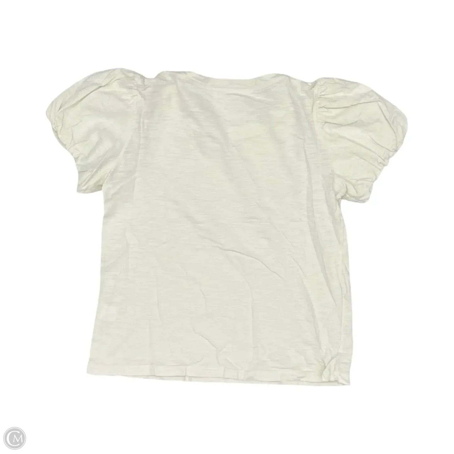 Top Short Sleeve By Jane And Delancey In White, Size: M