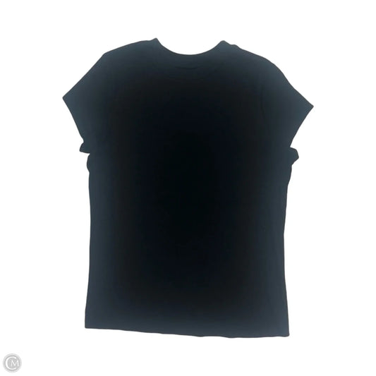 Top Short Sleeve Basic By A New Day In Black, Size: Xl