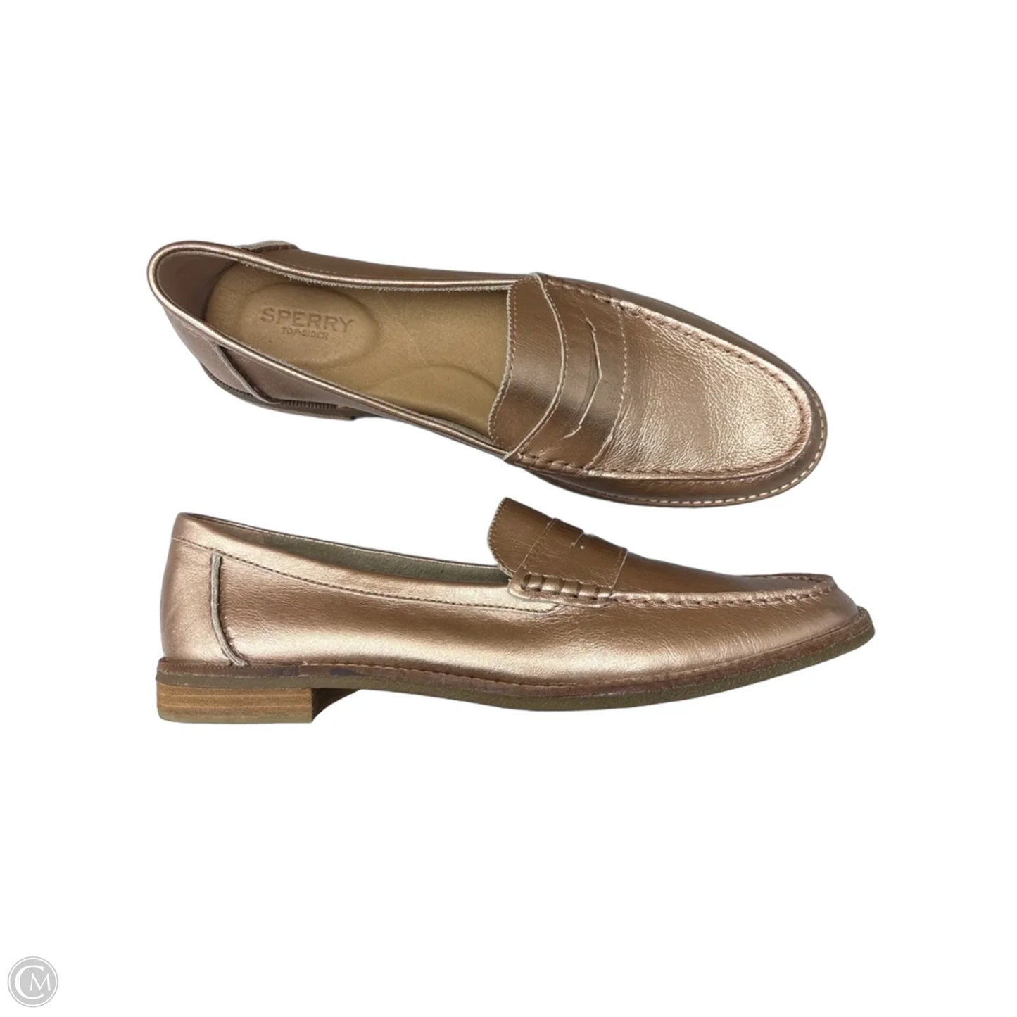 Shoes Flats By Sperry In Rose Gold, Size: 12