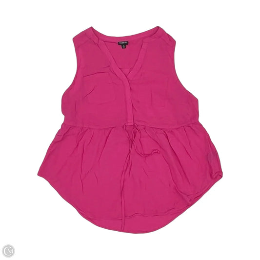 Top Sleeveless By Torrid In Pink, Size: L