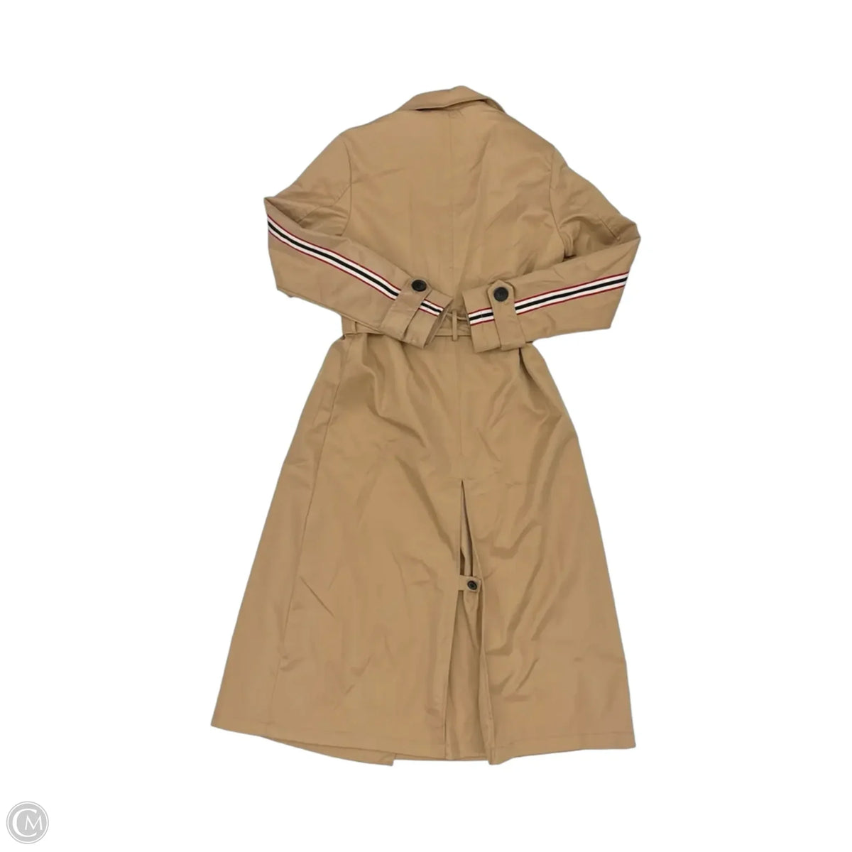 Coat Trench Coat By Lili Sidonio In Tan, Size: S