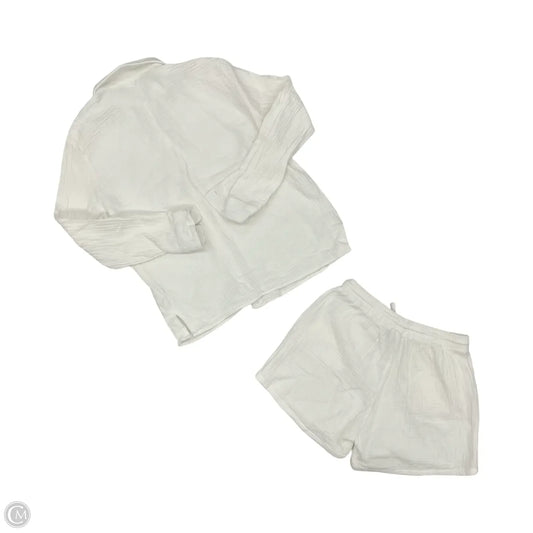 Shorts Set By Nordstrom In White, Size: S