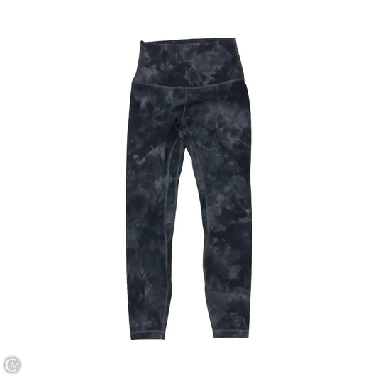 Athletic Leggings By Lululemon In Grey, Size: S