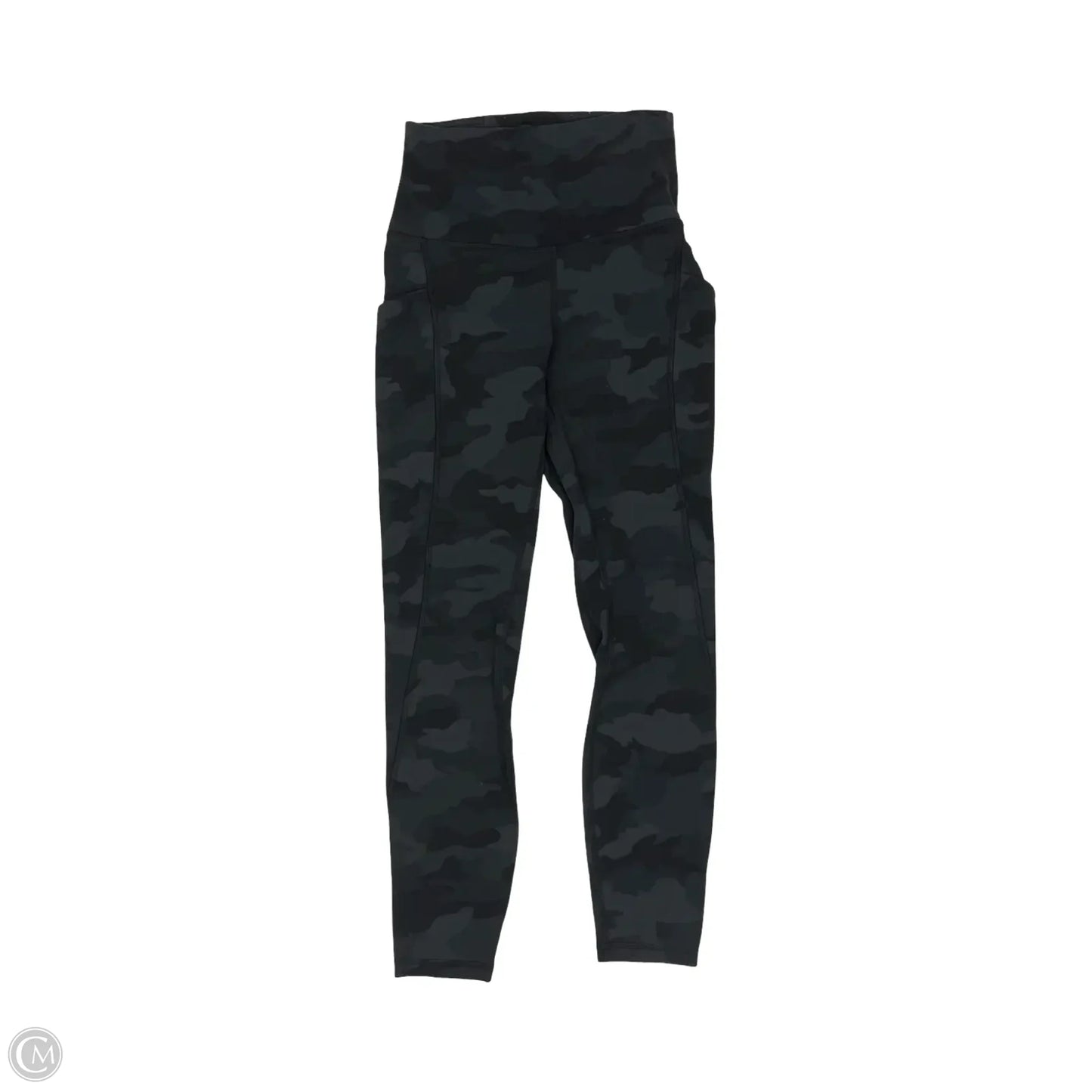 Athletic Leggings By Lululemon In Grey, Size: S