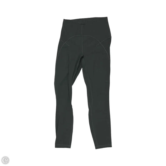Athletic Leggings By Lululemon In Grey, Size: S
