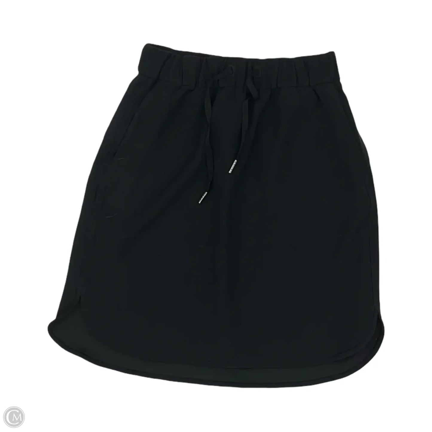Athletic Skirt By Lululemon In Black, Size: S