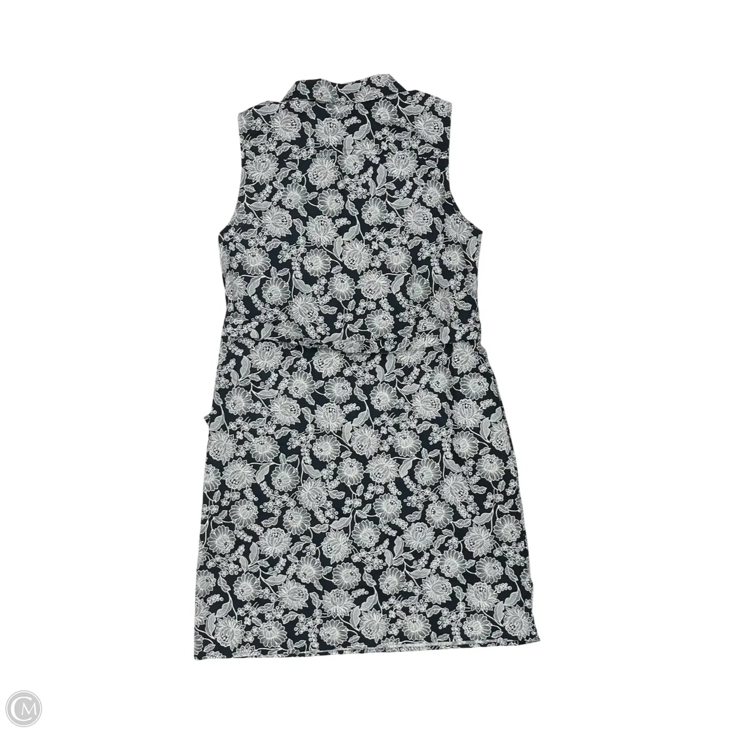Dress Party Midi By Tommy Hilfiger In Blue & White, Size: 8