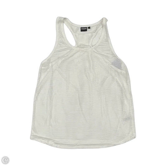 Athletic Tank Top By Mono B In White, Size: L
