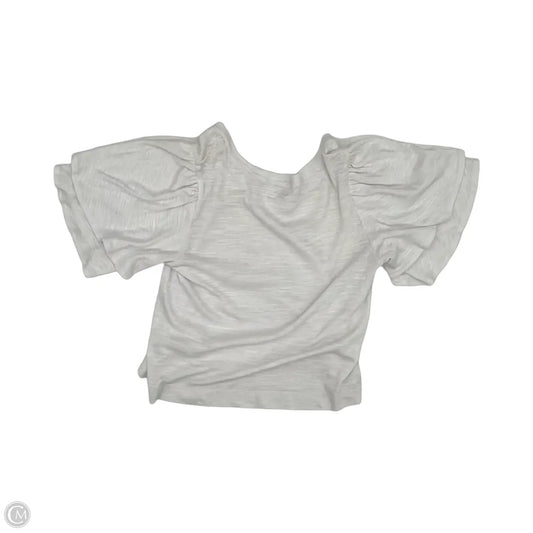 Top Short Sleeve By Z Supply In White, Size: S