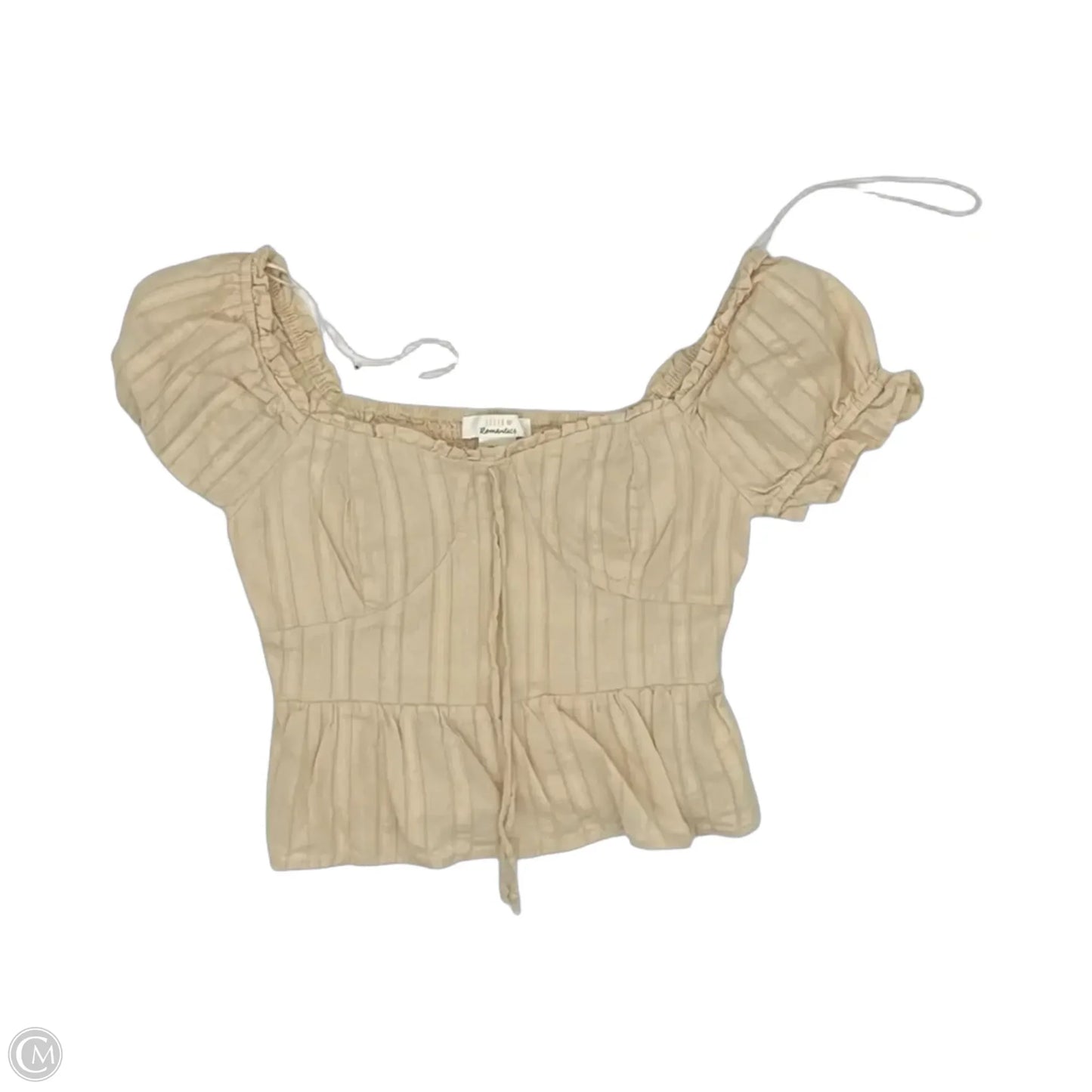 Top Short Sleeve By Urban Romantics In Animal Print, Size: S