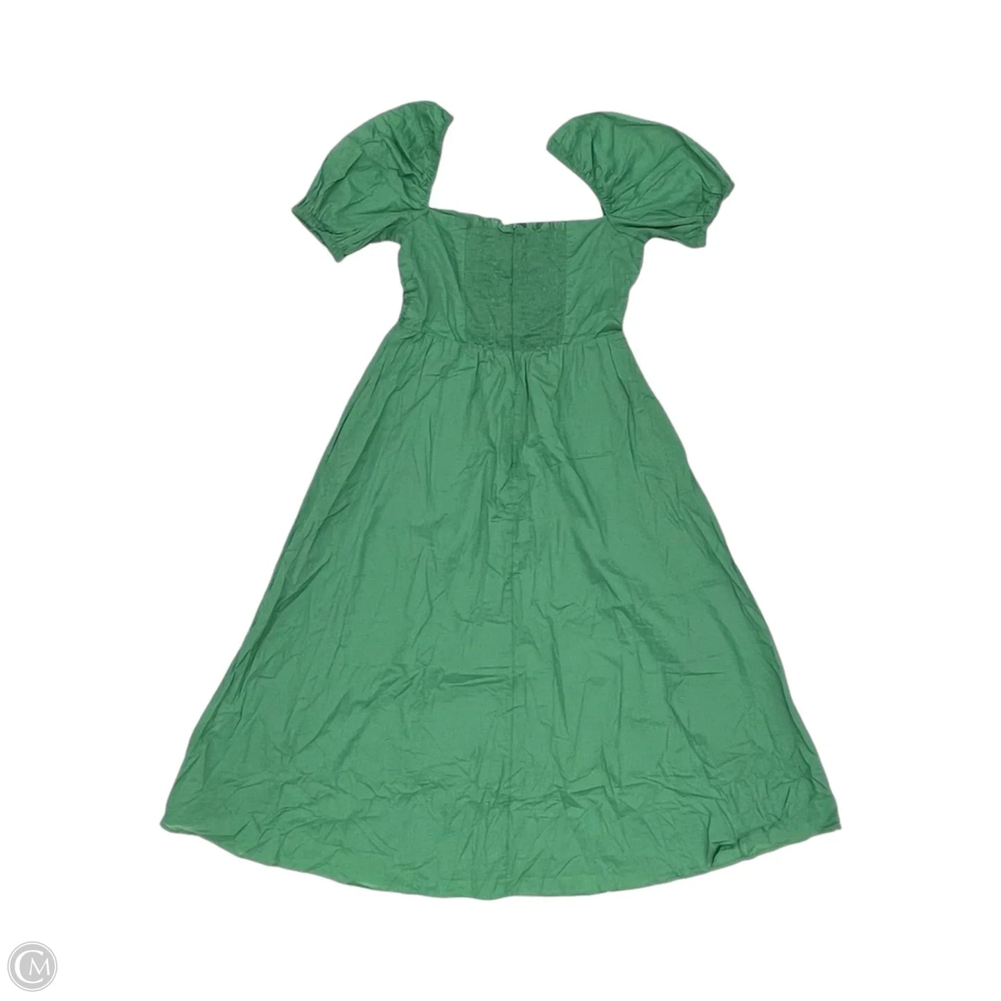 Dress Casual Midi By Clothes Mentor In Green, Size: L