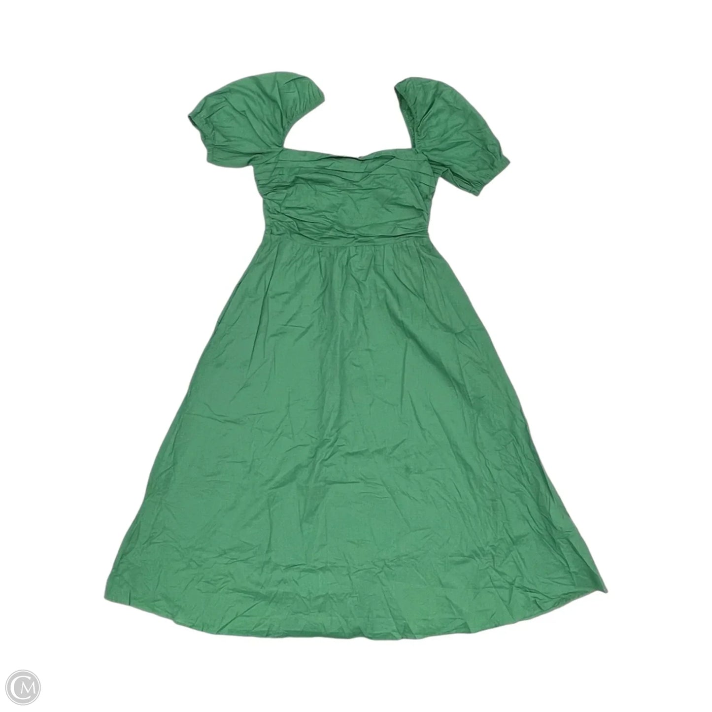 Dress Casual Midi By Clothes Mentor In Green, Size: L