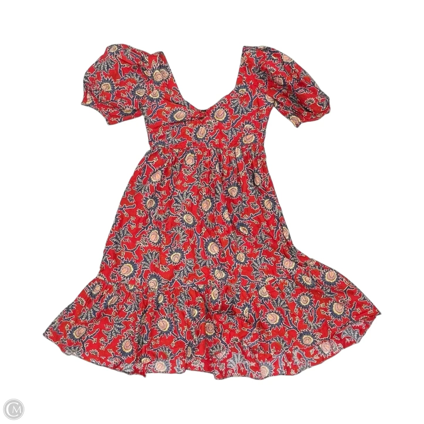 Dress Party Midi By House Of Harlow In Red, Size: L