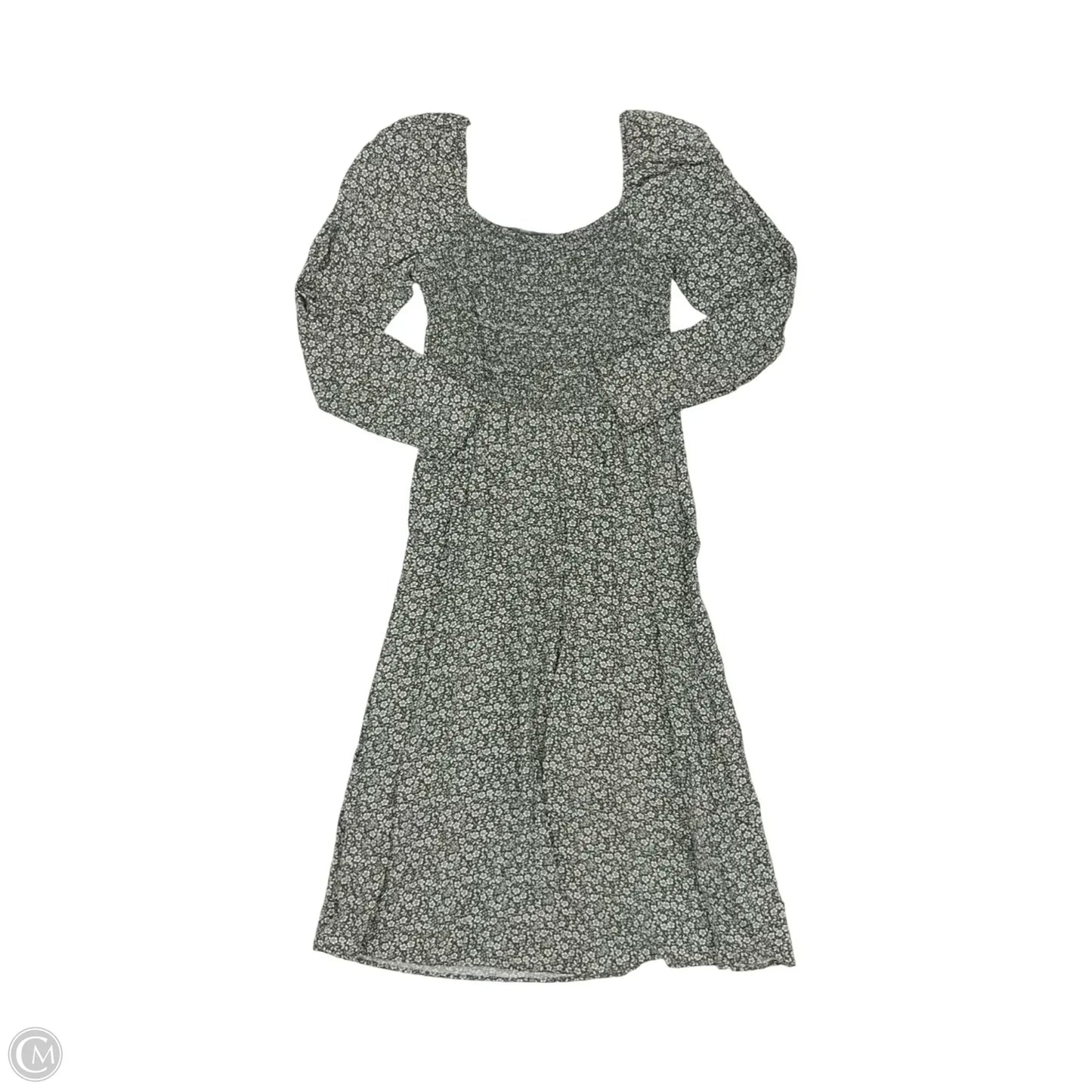 Dress Party Midi By Miami In Green, Size: M