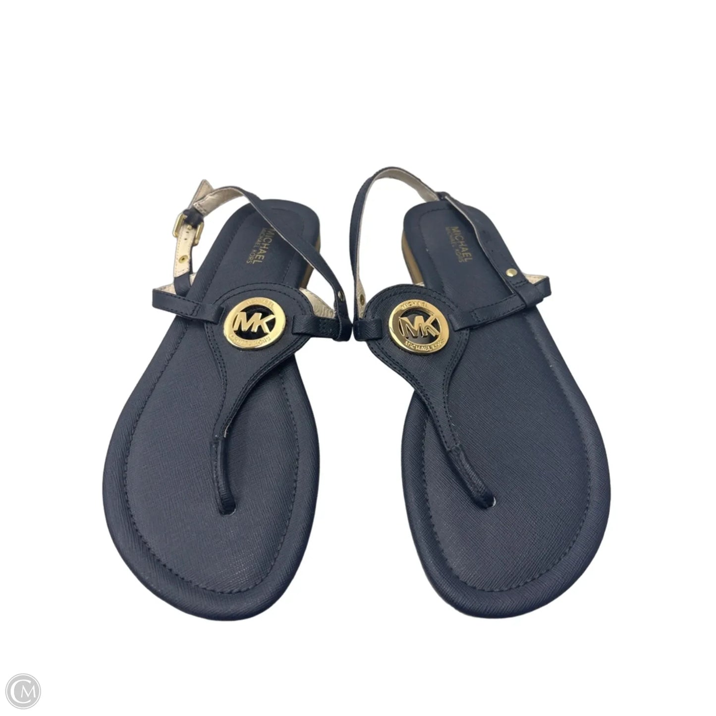 Sandals Designer By Michael Kors In Blue, Size: 8