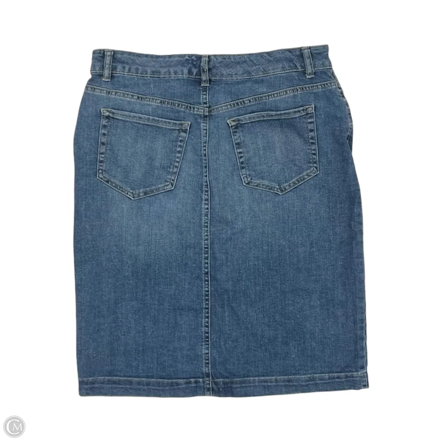 Skirt Mini & Short By Style And Company In Blue Denim, Size: 8