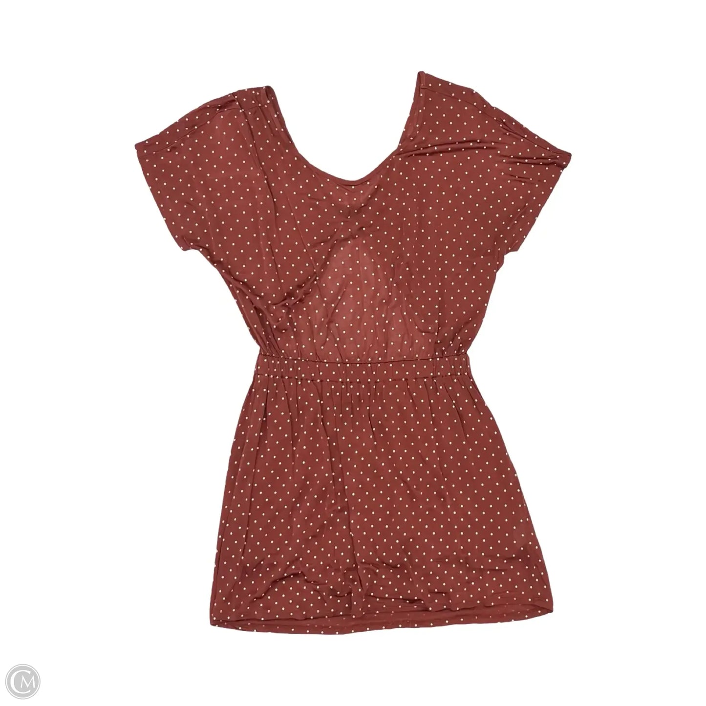 Dress Party Short By Clothes Mentor In Brown, Size: S