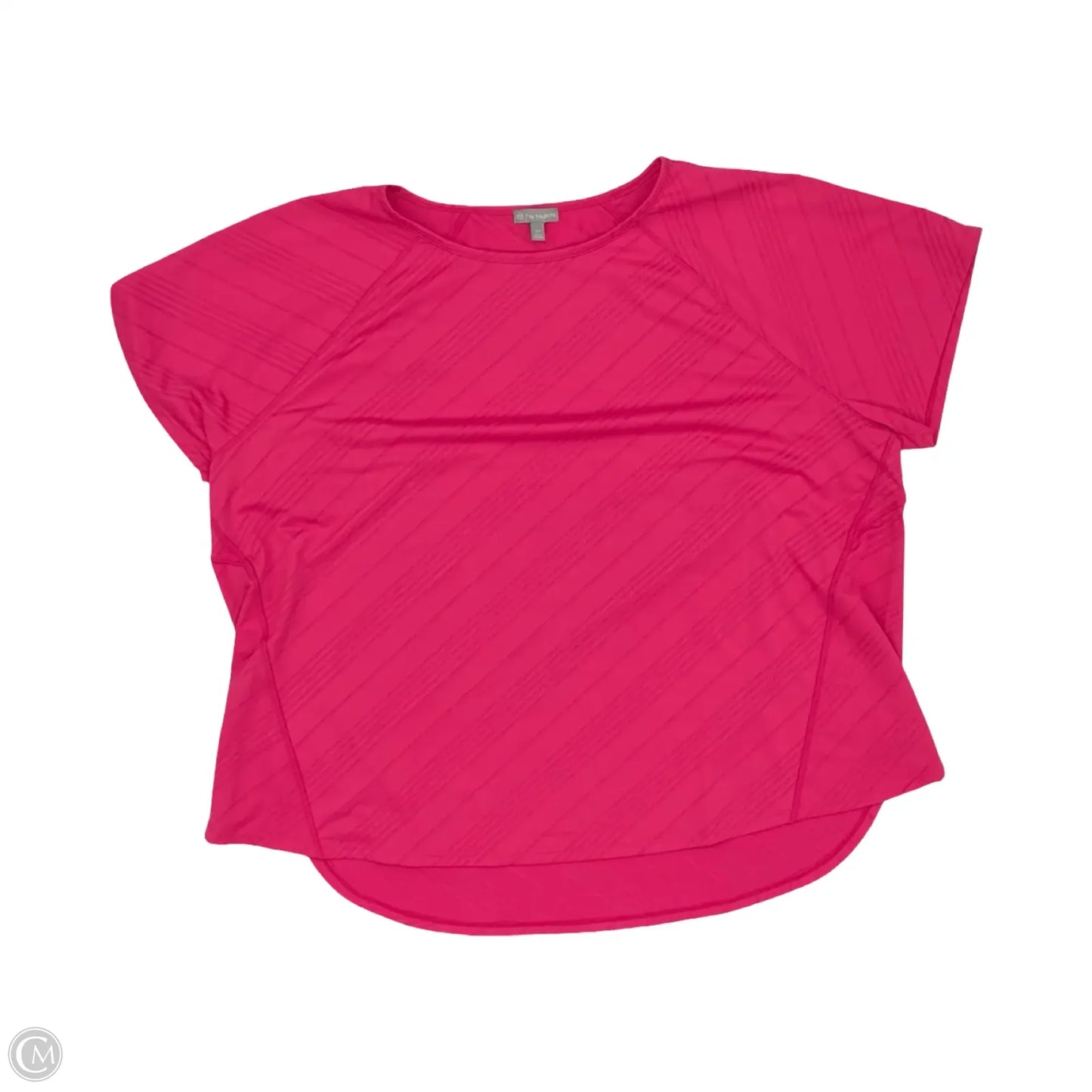 Athletic Top Short Sleeve By Talbots In Pink, Size: 2x