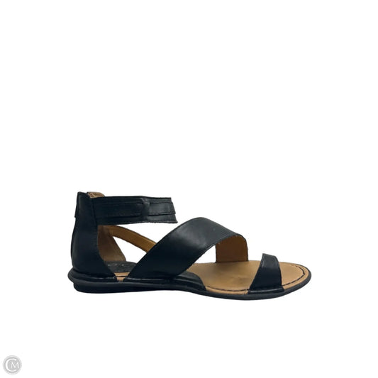 Sandals Flats By Boc In Black, Size: 7