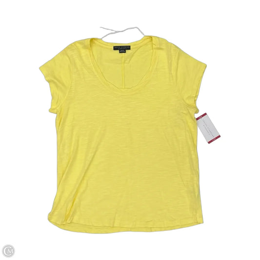 Top Short Sleeve By Social Standard By Sanctuary In Yellow, Size: Xl