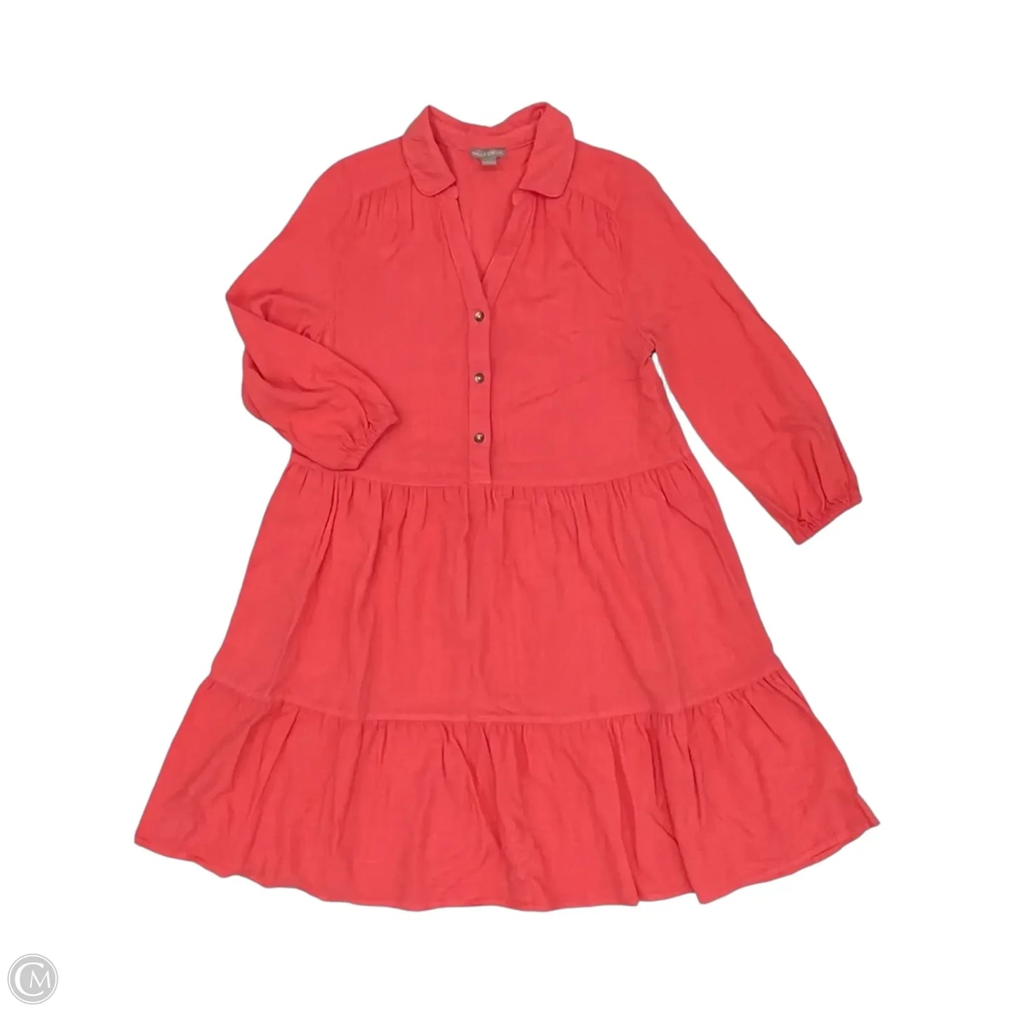 Dress Casual Midi By Falls Creek In Pink, Size: S