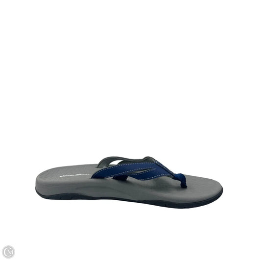 Sandals Flip Flops By Eddie Bauer In Grey, Size: 8