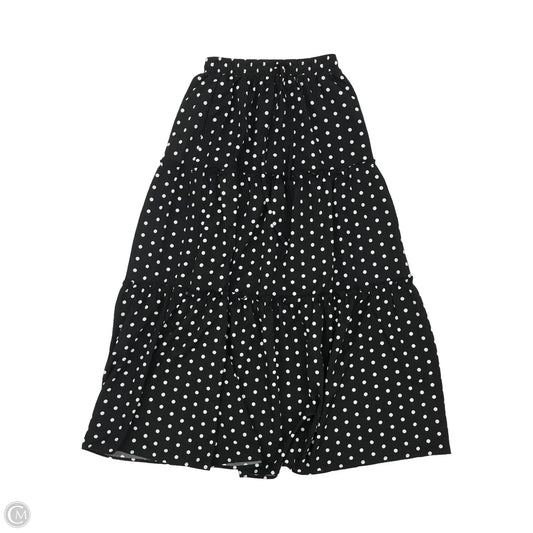Skirt Maxi By Cmf In Black & White, Size: Xs