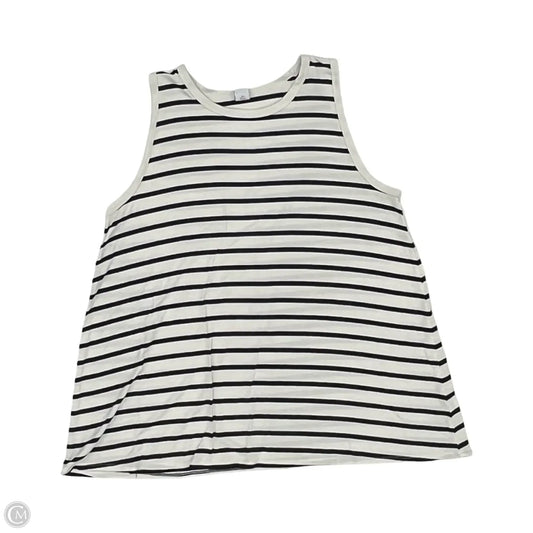 Tank Top By Old Navy In Blue & White, Size: M