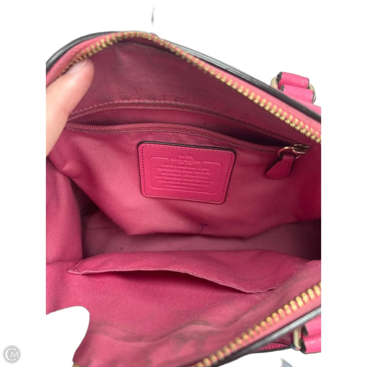 Crossbody Designer By Coach, Size: Small