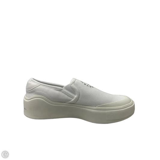 Shoes Heels Platform By Adidas In White, Size: 8