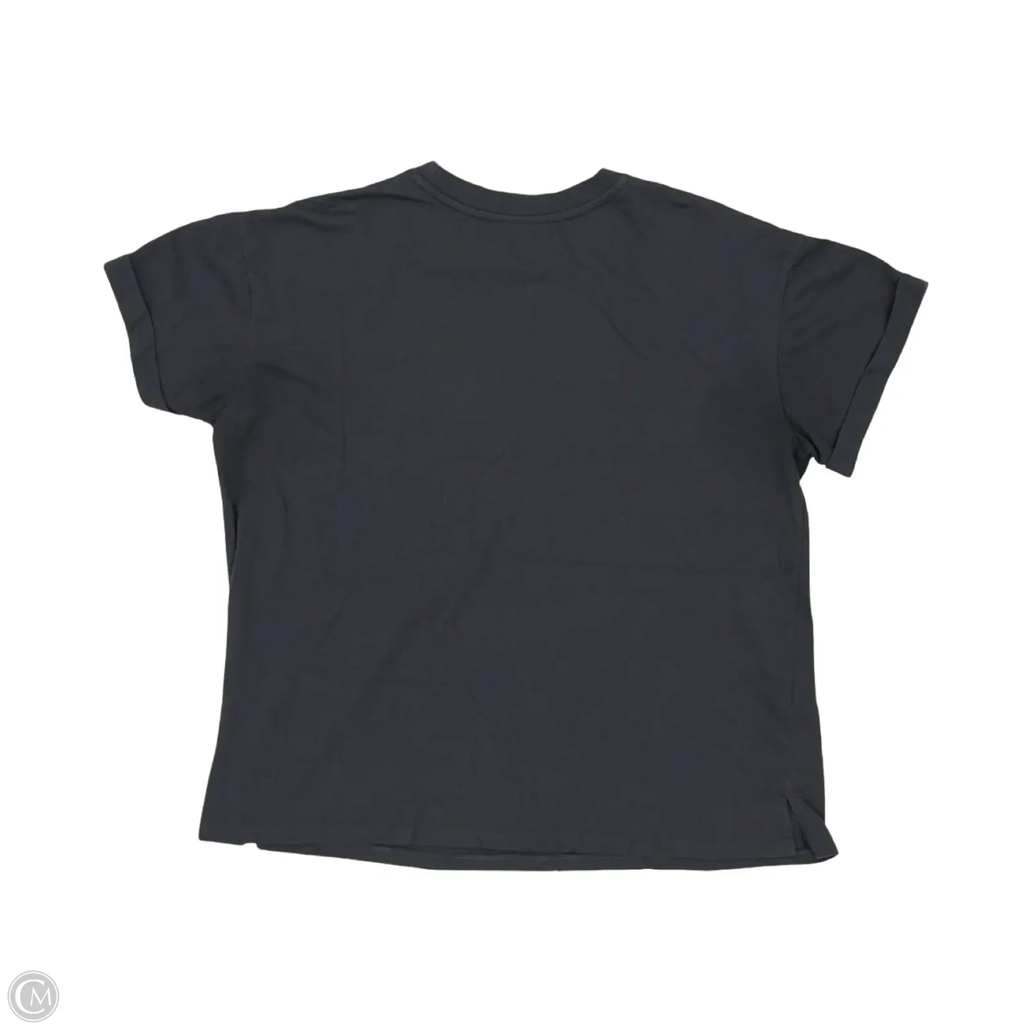 Top Short Sleeve By Clothes Mentor In Grey, Size: M
