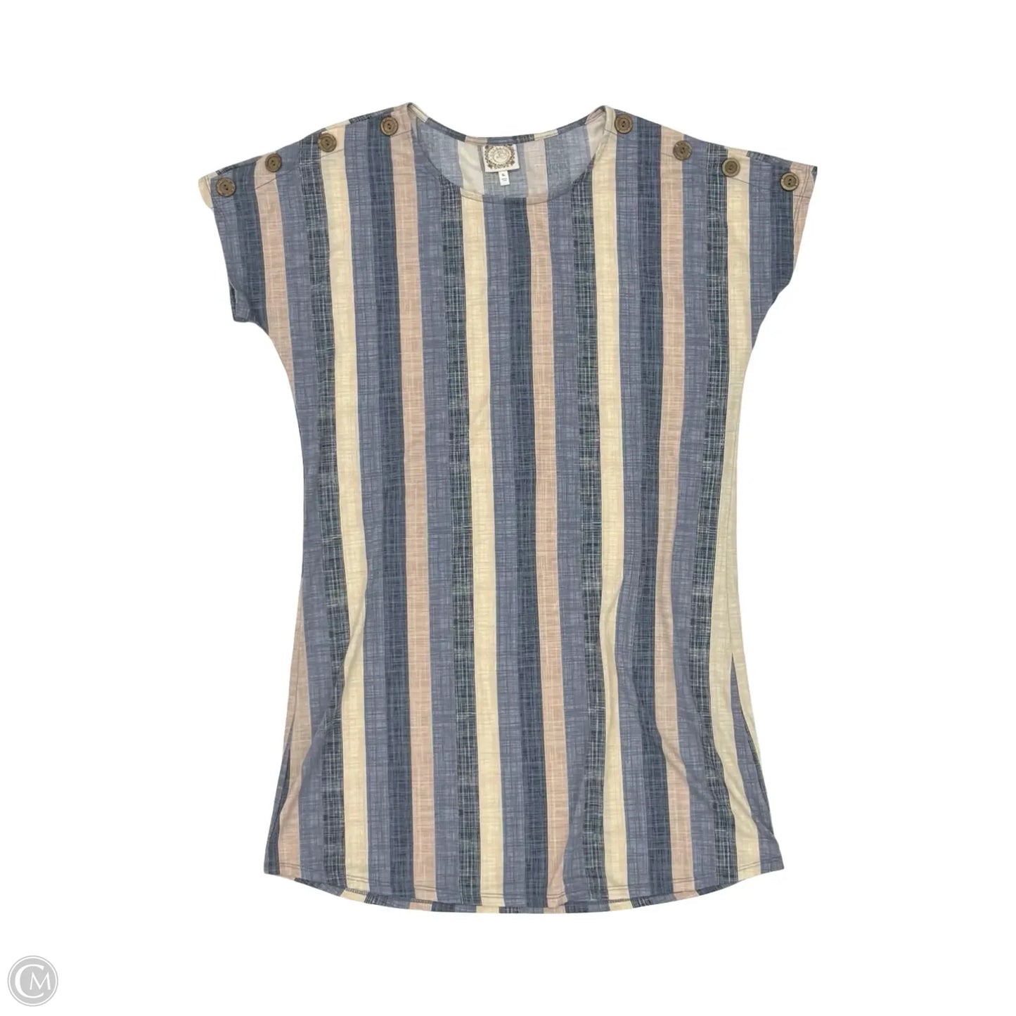 Dress Casual Short By Tru Self In Blue, Size: Xl