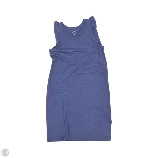 Dress Casual Midi By Universal Thread In Blue, Size: Xl