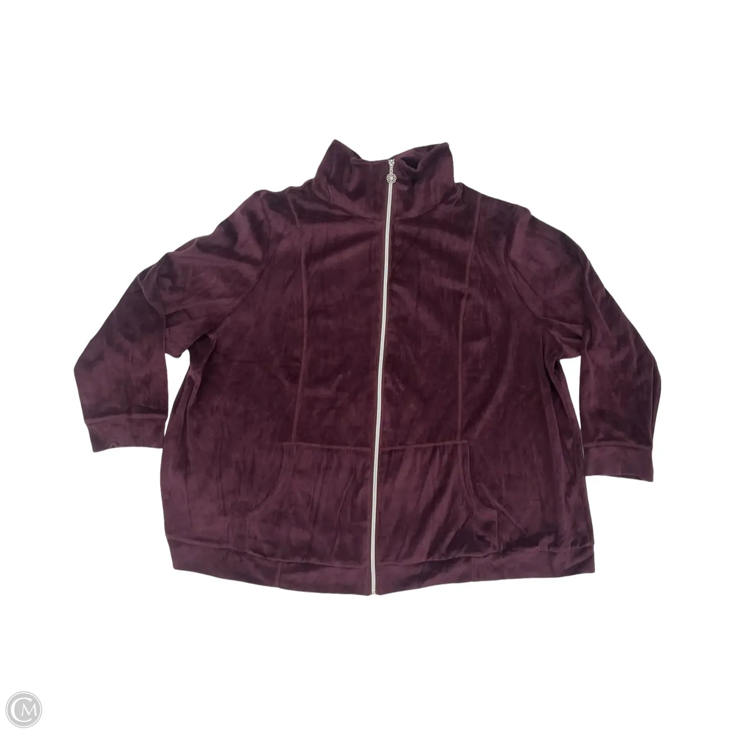 Jacket Other By Catherines In Maroon, Size: 4x