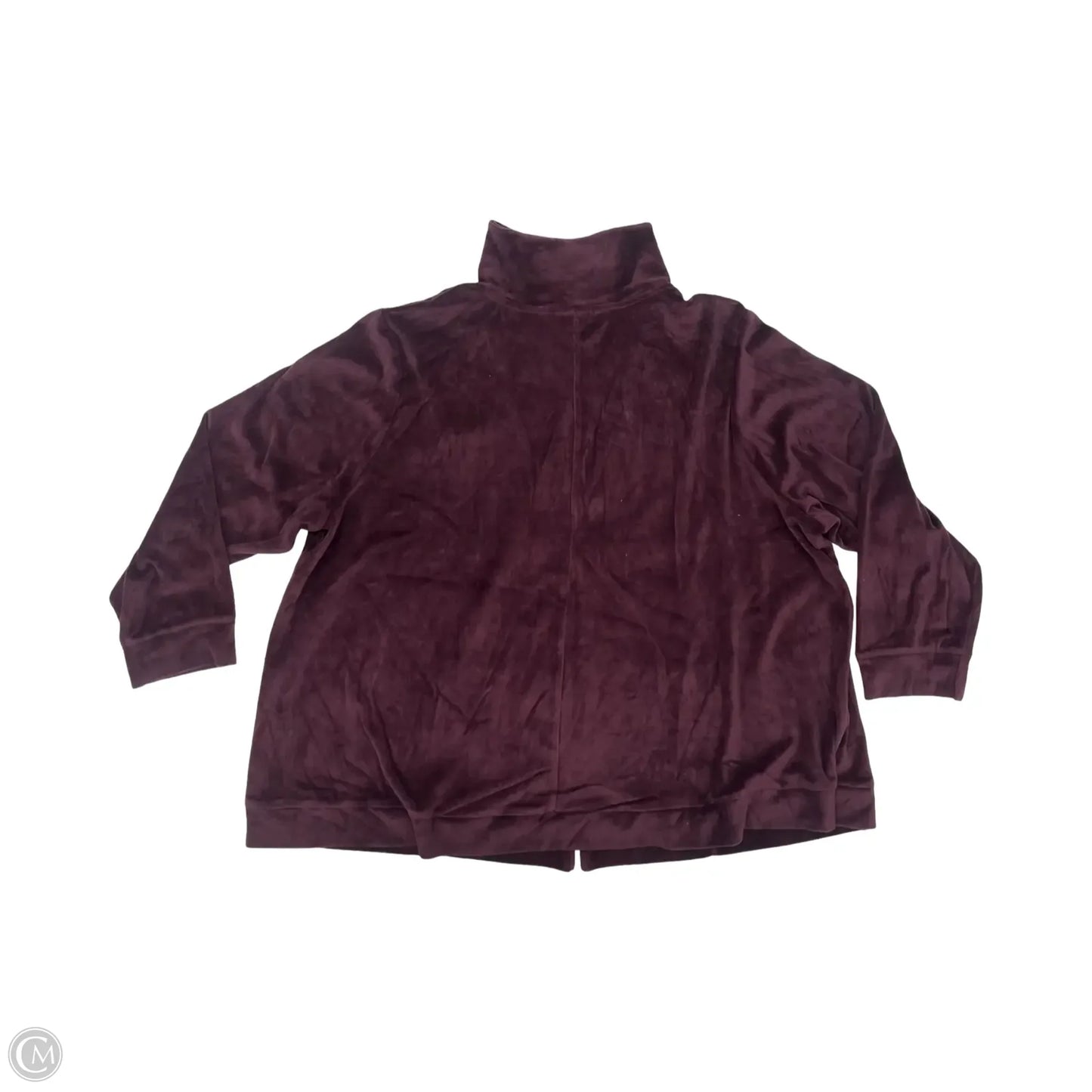 Jacket Other By Catherines In Maroon, Size: 4x