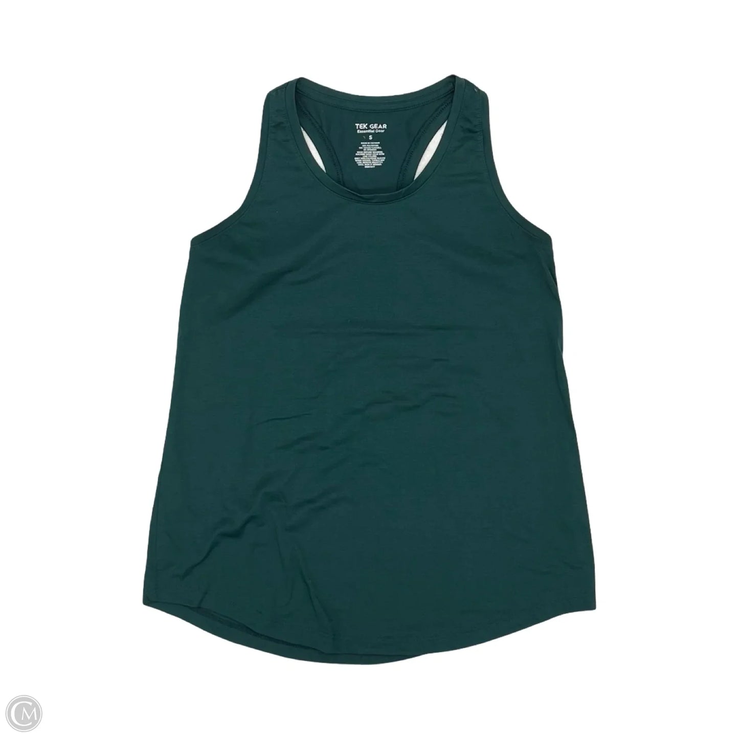 Athletic Tank Top By Tek Gear In Green, Size: S