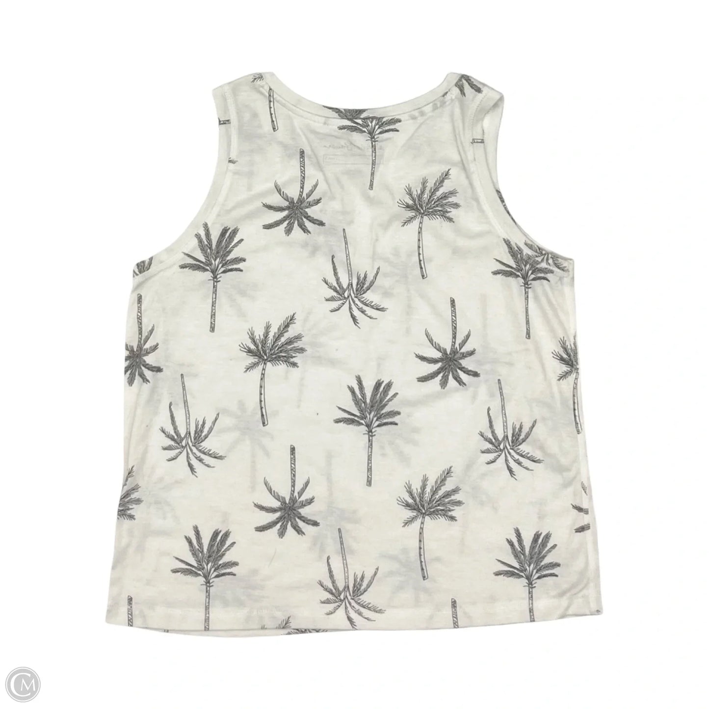 Top Sleeveless By Eddie Bauer In White, Size: S
