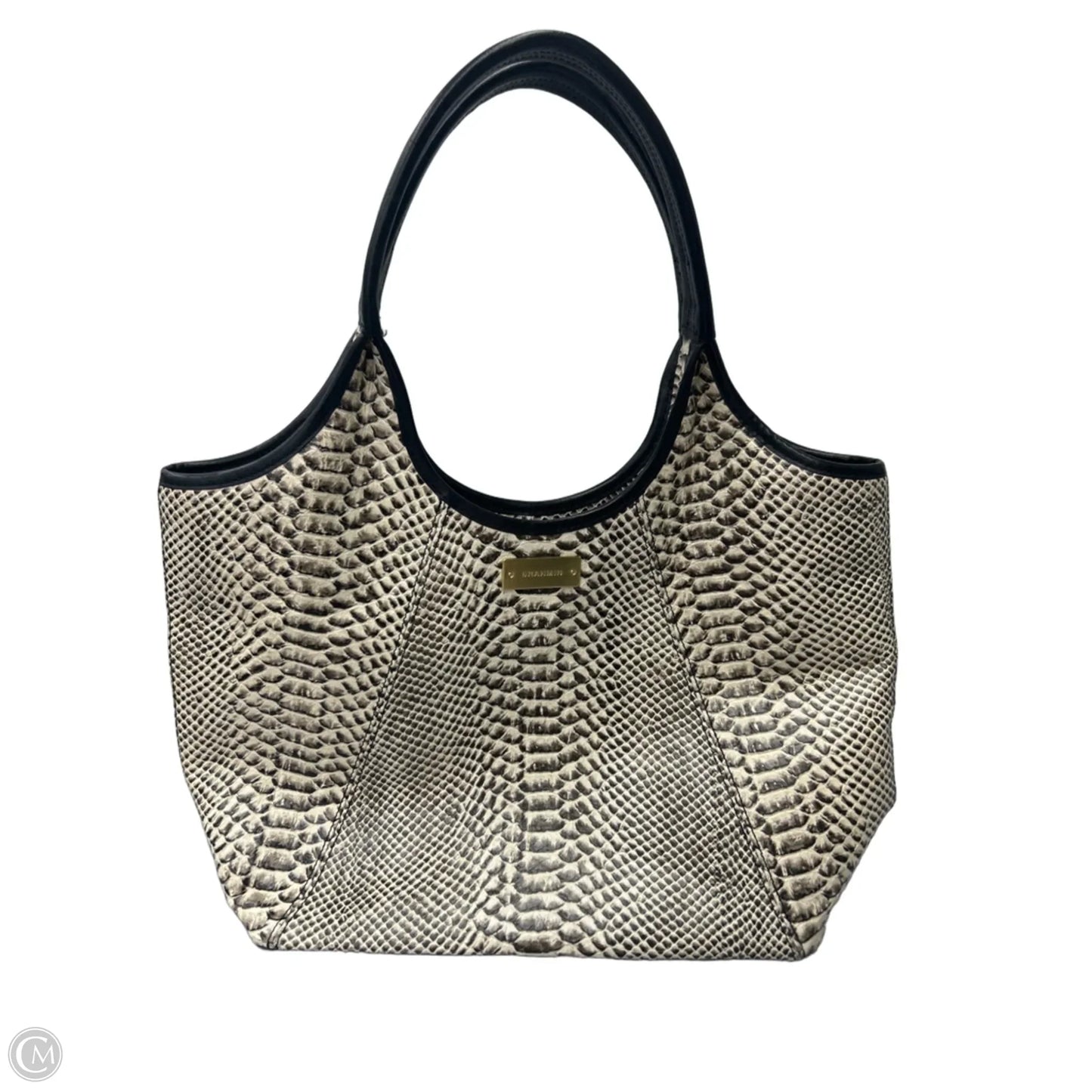 Handbag Designer By Brahmin, Size: Medium